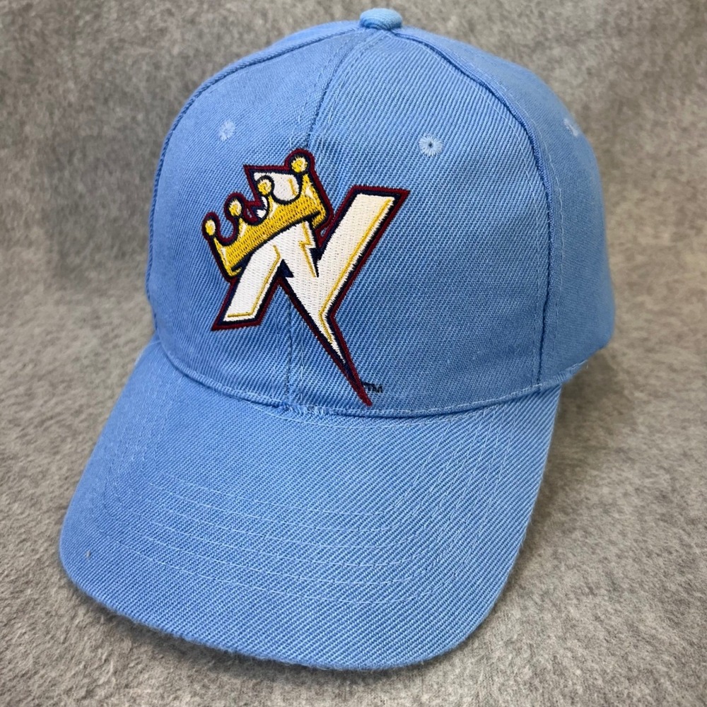 N Crown Logo Naturals Mens Light Blue Associated Premium Baseball Hat OSFA